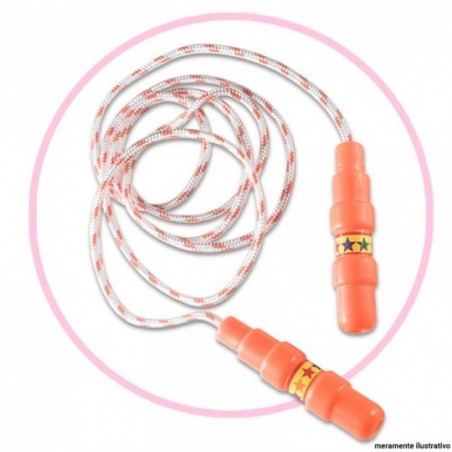 Corda Pular Colorida 2 M  Brinquedo Infantil