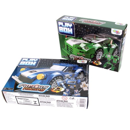 Blocos De Montar Furious Rancing Modelos Variados Infantil