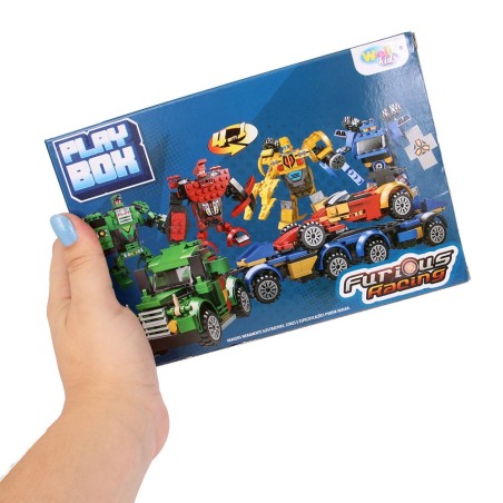 Blocos De Montar Furious Rancing Modelos Variados Infantil