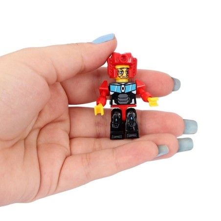Blocos De Montar Super Robô Bombeiro No Atacado
