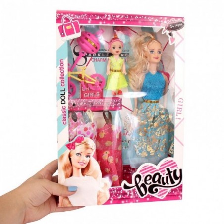 Boneca Infantil Fashion Com 7 Acessórios Pica Pau