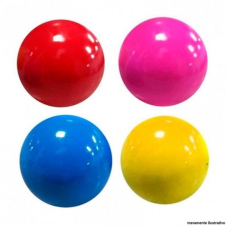 Bola Inflável Vinil Coloridas Lisas Sortidas 15 Cm Apolo