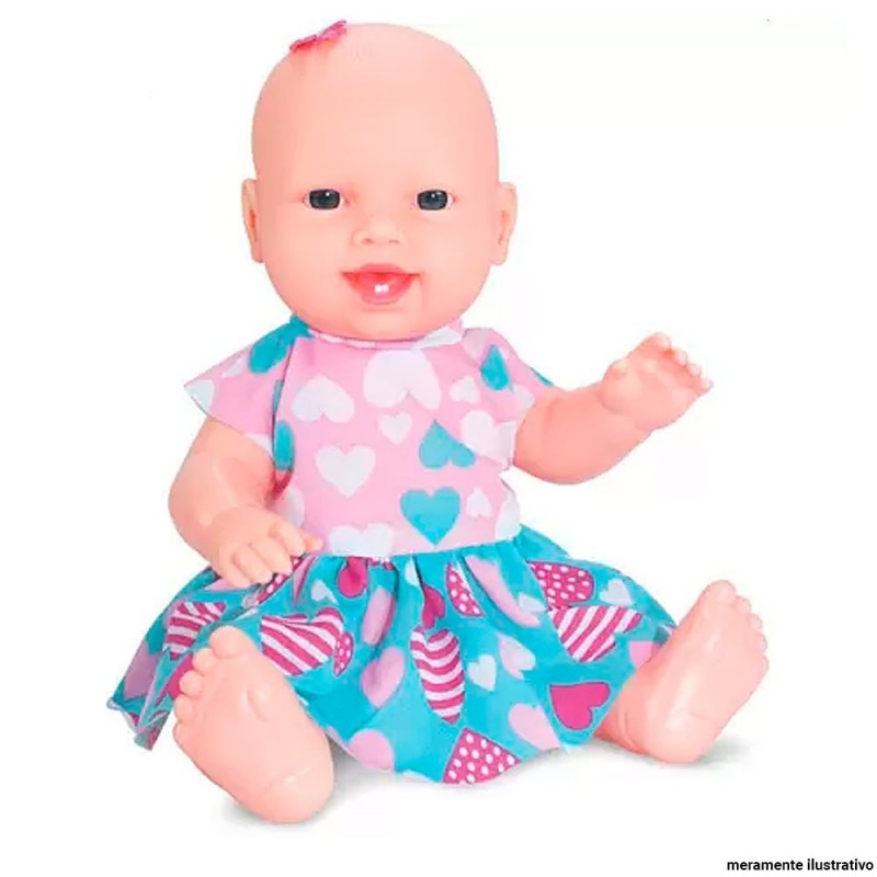 Boneca Infantil Tekinha Dentinho 32 cm Sid Nyl