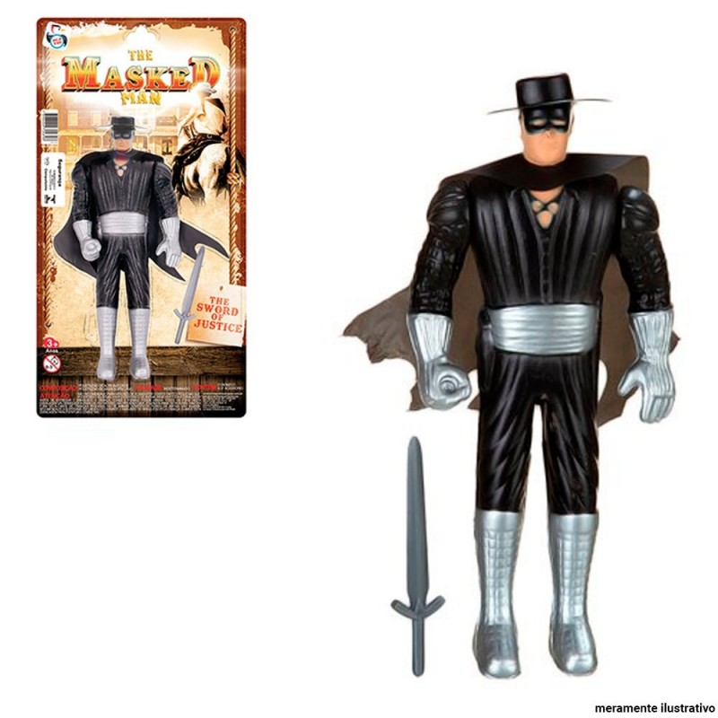 Boneco Infantil The Masked Men Com Acessório Pica Pau