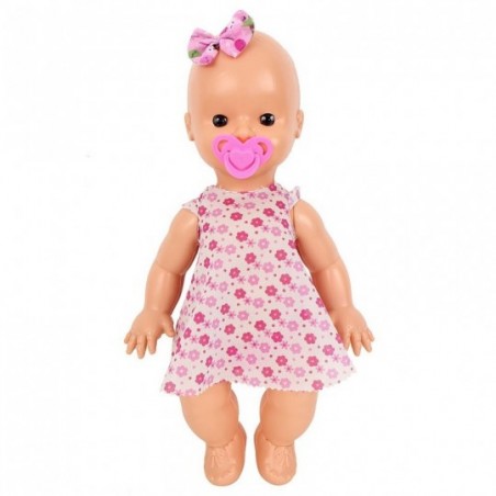 Boneca Infantil Kininha Baby Com Chupeta