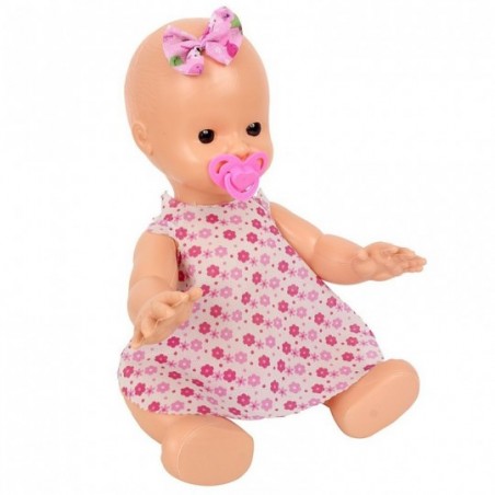 Boneca Infantil Kininha Baby Com Chupeta