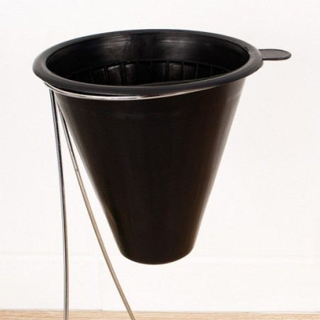 Suporte Cromado Coador Para Café C/ Porta Filtro Plástico