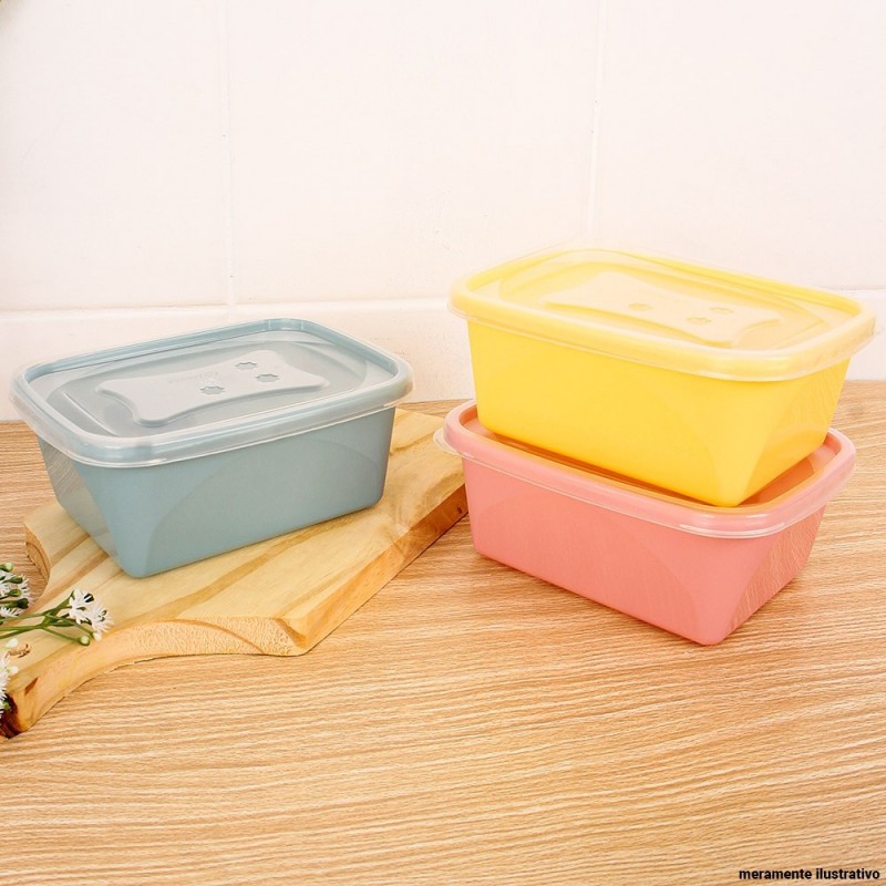 Pote Mantimento Organizador Multiuso Jaguar 750ml
