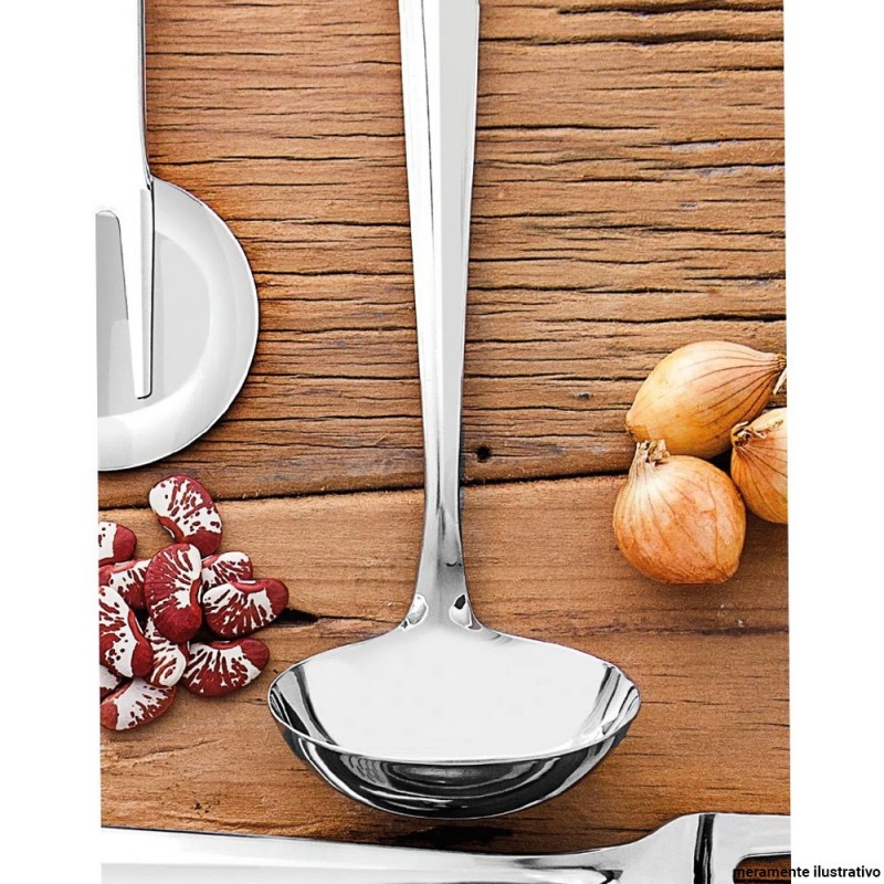 Aço Inox 26 Cm Concha Pequena Feijão Wellmix No Atacado