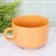 Pote Caneca Sopa Jumbo De Porcelana Caramelo 460ml