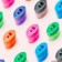 Apontador Duplo Escolar Meninas Cores Variadas Leo e Leo