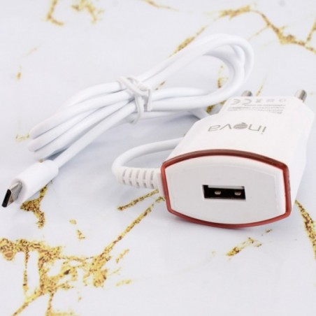 Carregador Smartphone Fast Com Entrada USB E Cabo V8 Inova