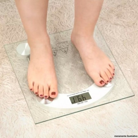 Balança Digital Eletrônica Precisa Antiderrapante 180kg