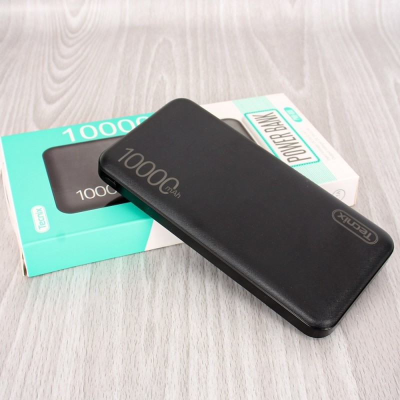 Carregador Portátil Power Bank 3 Entradas 10000mAh Tecnix