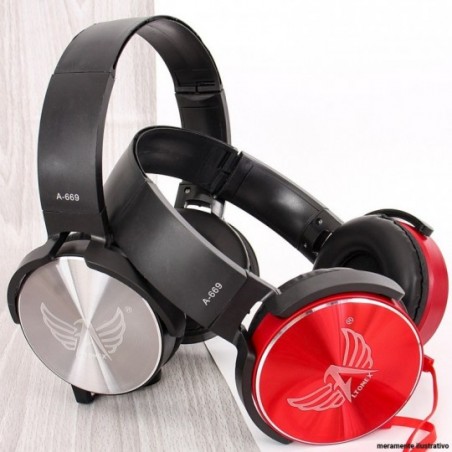 Fone Ouvido Com Fio Headphone 1.2 M P2 Extra Bass Altomex