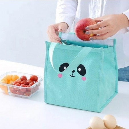 Necessaire Feminina Térmica Estampada C/ Alça De Mão