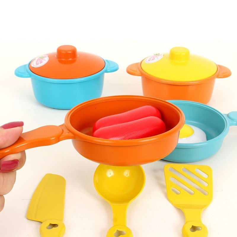 Conjunto Nossa Cozinha Com 9 Peças Infantil Zuca Toys