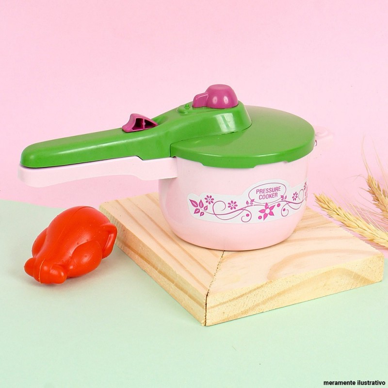 Panela De Pressão De Brinquedo Infantil Play Cooker Altimar