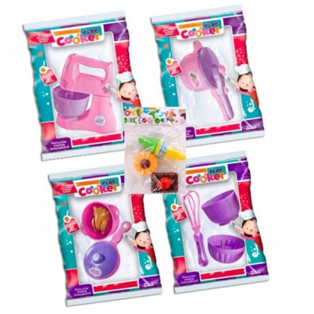 Kit Cozinha Infantil Com 14 peças Brinquedos No Atacado