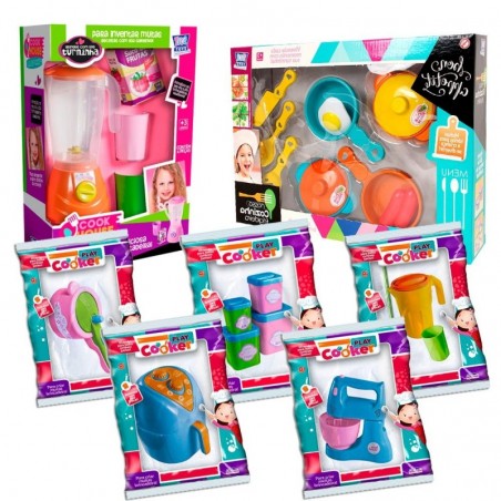 Kit Cozinha Colorida Infantil Com 35 Peças Atacado