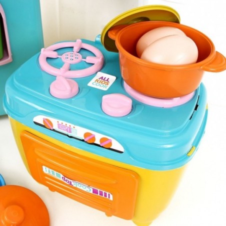 Kit Minha Cozinha Colorida Com 17 Peças Infantil