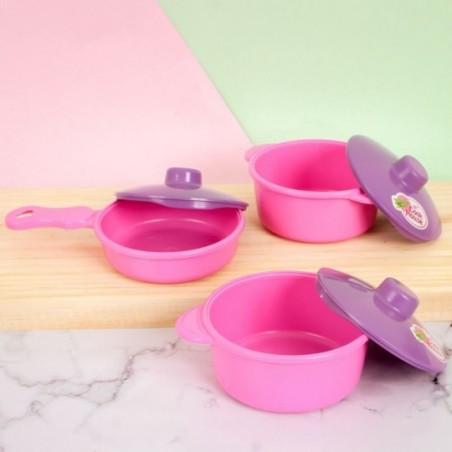 Kit Panelinhas Com 3 Peças De Brinquedo Infantil Altimar