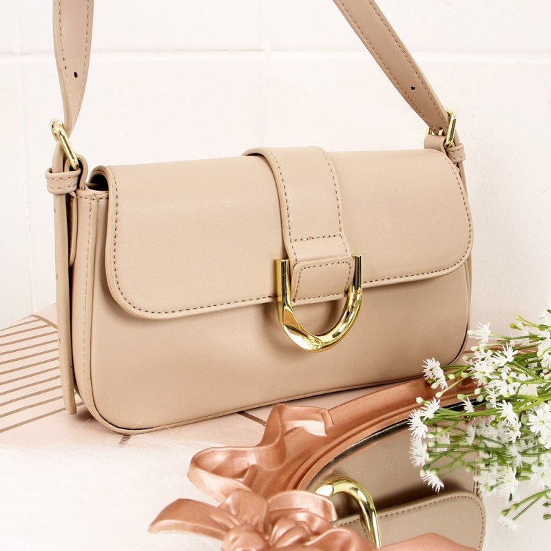 Bolsa Luxo Executiva Social Feminina Texturizada Metálica