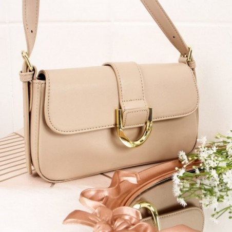 Bolsa Luxo Executiva Social Feminina Texturizada Metálica
