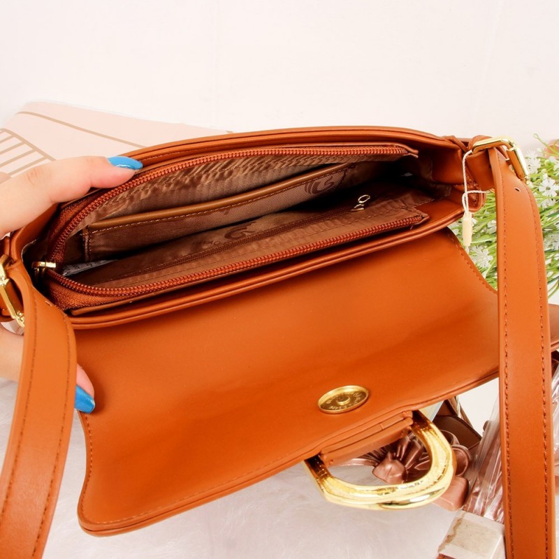 Bolsa Luxo Executiva Social Feminina Texturizada Metálica