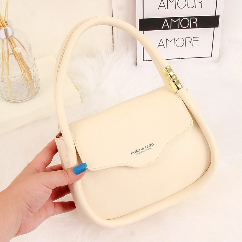 Bolsa Feminina Mão Luxo Estruturada Blogueira Texturizada
