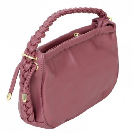 Bolsa Feminina Luxo Baguete Blogueira Com Alça De Mão Tressê