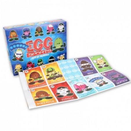 Jogo Da Memória Infantil Egg Maser Toys 24 Cartas Atacado