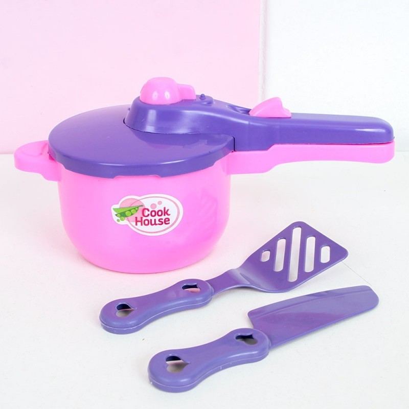 Panela De Pressão Infantil Com Dois Utensílios No Atacado