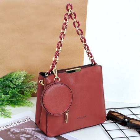 Bolsa Feminina De Mão Luxo Correntes Porta Moedas Blogueira