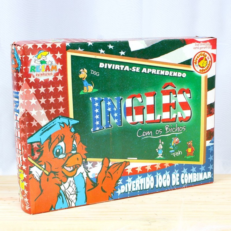 Jogo Aprendendo Inglês Brincando Educativo Infantil