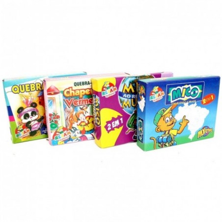 Kit 4 Jogos Infantis Para Meninos E Meninas