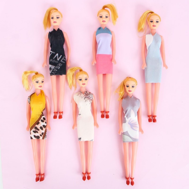 Kit 6 Bonecas Bellinha Fashion Well Kids Infantil Meninas