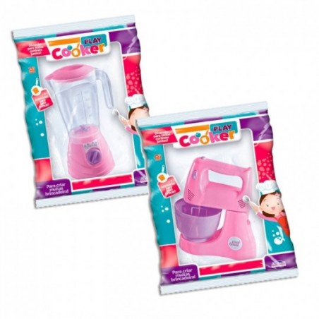 Kit Batedeira + Liquidificador Para Brincar Infantil