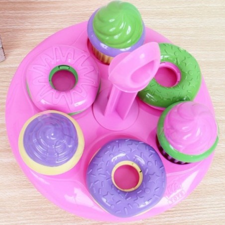 Porta Bolos Cupcake Brinquedo Infantil Zuca Toys Na Solapa