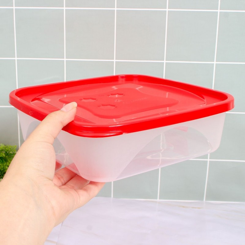 Pote Multiuso Mantimento Quadrado Com Tampa 1,95L Jaguar