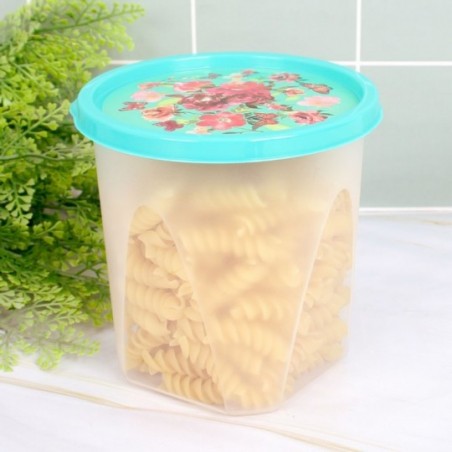 Pote Para Mantimentos Redondo Com Tampa 600 Ml Jaguar