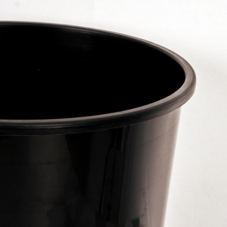 Lixeira Preta Sem Tampa 7,5 L Jaguar Eco Nature Cozinha