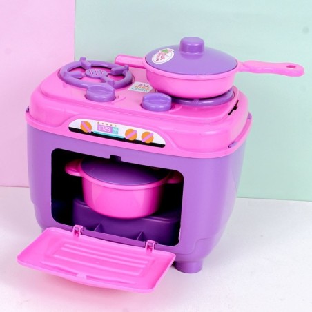 Cozinha Fogão Cooktop Com Acessórios Na Solapa Zuca Toys