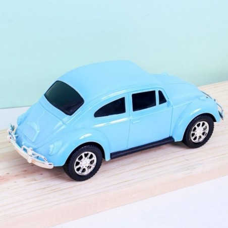 Carro Fusca Sedan Brinquedo Infantil Colorido Na Solapa