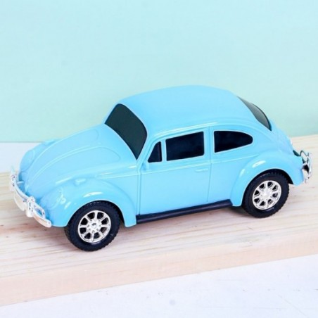 Carro Fusca Sedan Brinquedo Infantil Colorido Na Solapa