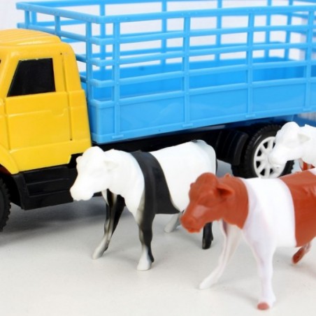 Carro Mini Boiadeiro Brinquedo Infantil Colorido Na Solapa