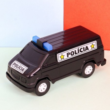 Carro Furgão Polícia Serviço Colorido Brinquedo Infantil