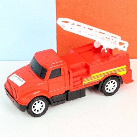 Caminhão Bombeiro C/ Escadas Brinquedo Infantil Colorido