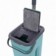 Mop Rodo Mágico Balde Duplo Esfregão Flat C/ Refil WellClean