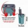 Mop Rodo Mágico Balde Duplo Esfregão Flat C/ Refil WellClean
